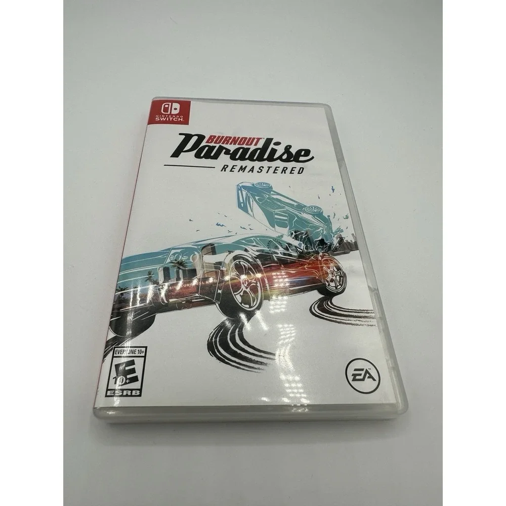 Burnout Paradise Remastered Nintendo Switch Game CIB Complete Tested Works